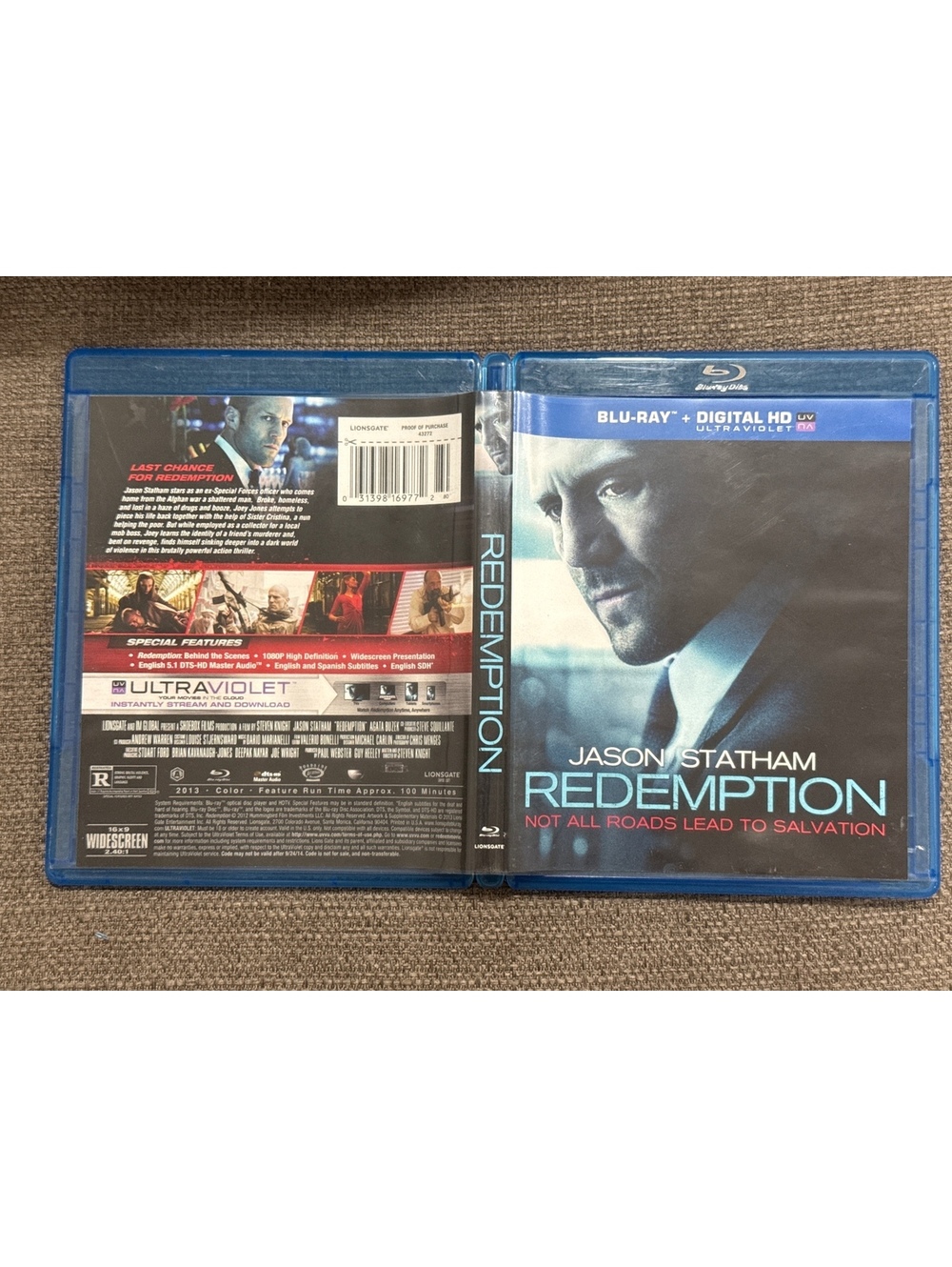 The Transporter [Blu-ray]- JASON STATHAM-BLU-RAY